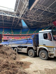 Stadium Work Muck Away